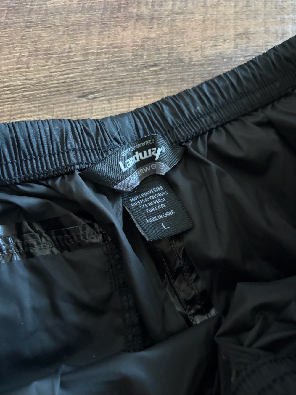 Landway Outerwear TP-28 Rainwall Pants Seam-Sealed Rain Pants Outdoors Hiking - Picture 5 of 6